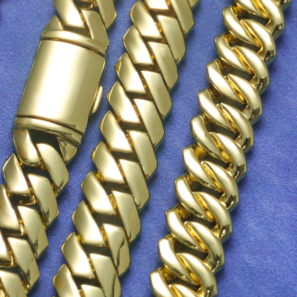 ESKEEM Hooggepolijste Monaco K - Cuban Link Chain 12Mm recensie en prijs