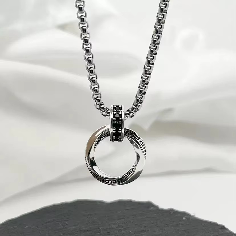 Nieuwe 925 Sterling zilveren k - 925 Sterling Silver Chain Necklace Men recensie en prijs