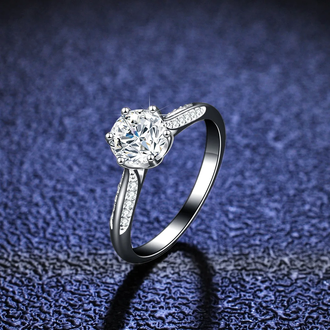 Lumira 1-karaats moissaniet ve - Moissanite Engagement Ring 1 Carat recensie en prijs
