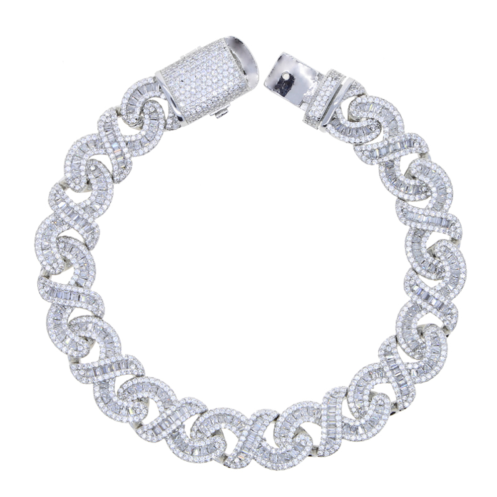 Nieuwe Infinity Armband Zilver - Cuban Link Chain 12Mm recensie en prijs