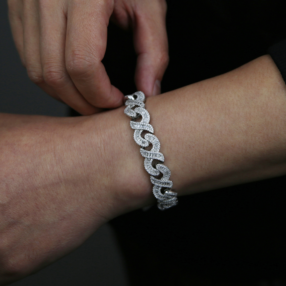 Nieuwe Infinity Armband Zilver - Cuban Link Chain 12Mm recensie en prijs