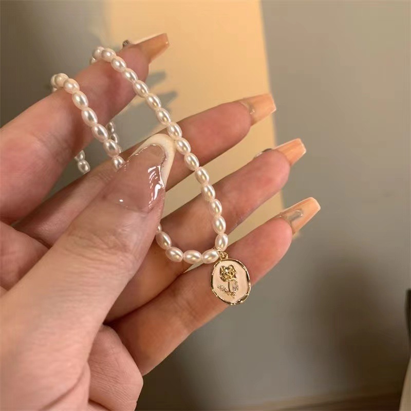 Franse Vintage Imitatie Barokk - Pearl Choker Necklace Vintage recensie en prijs
