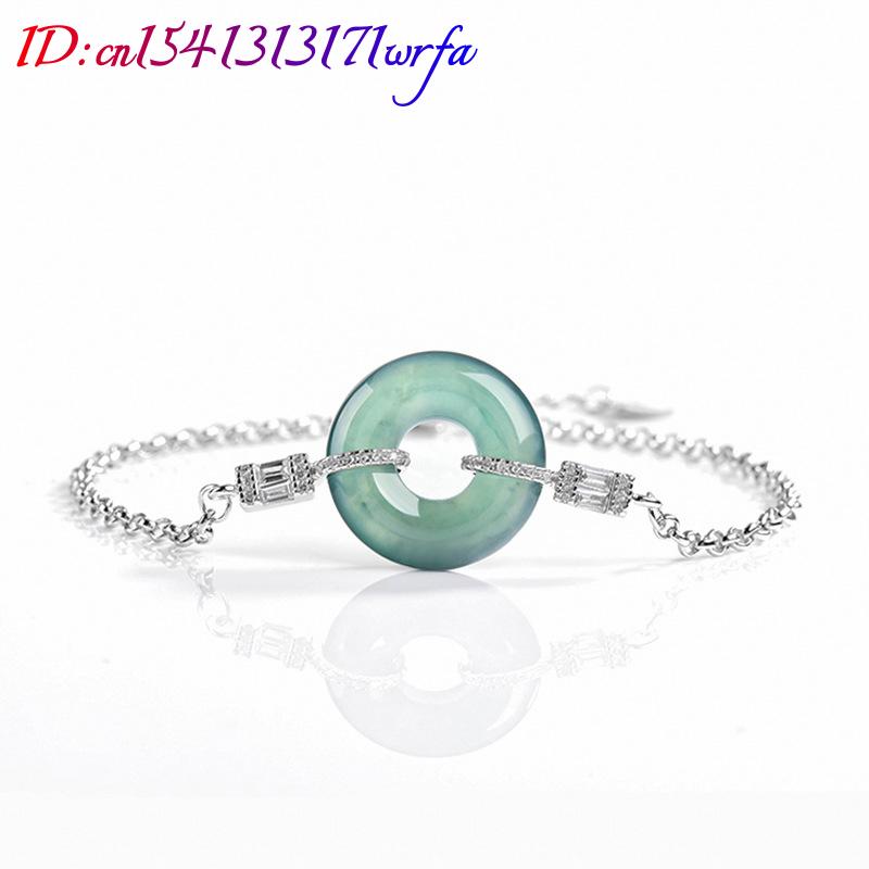 Blauwe Myanmar Jadeïet Ringarm - Bracelets recensie en prijs