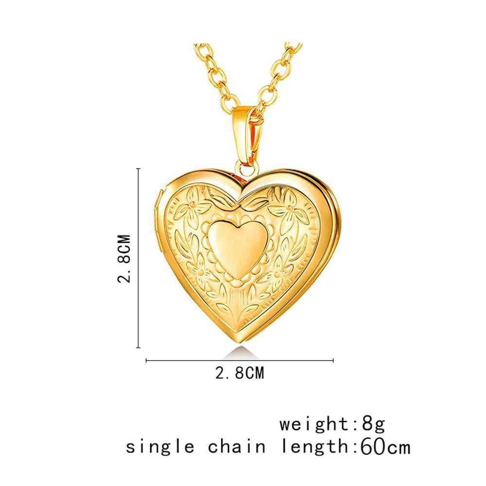 Mode Foto Medaillon Ketting Ha - Heart Locket Necklace Photo recensie en prijs