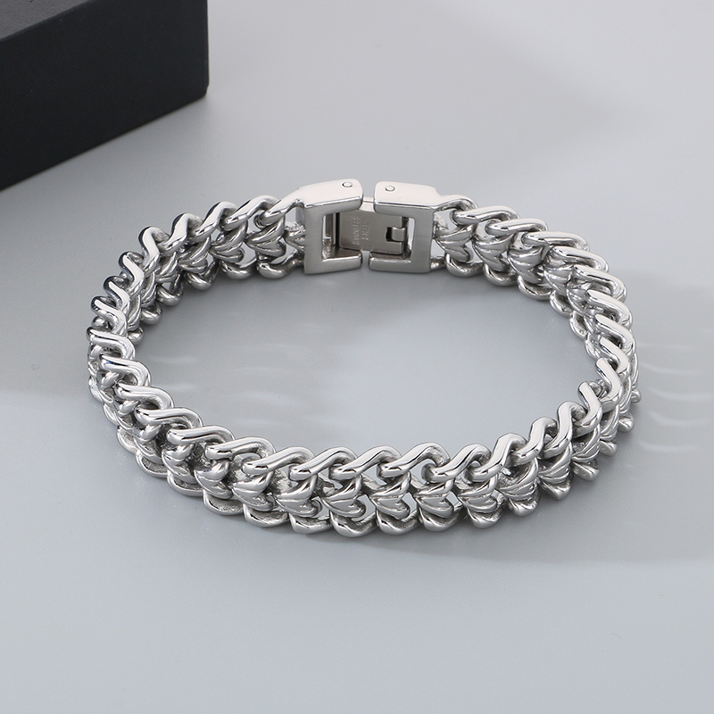 KALEN Glanzende roestvrijstale - Cuban Link Chain 12Mm recensie en prijs